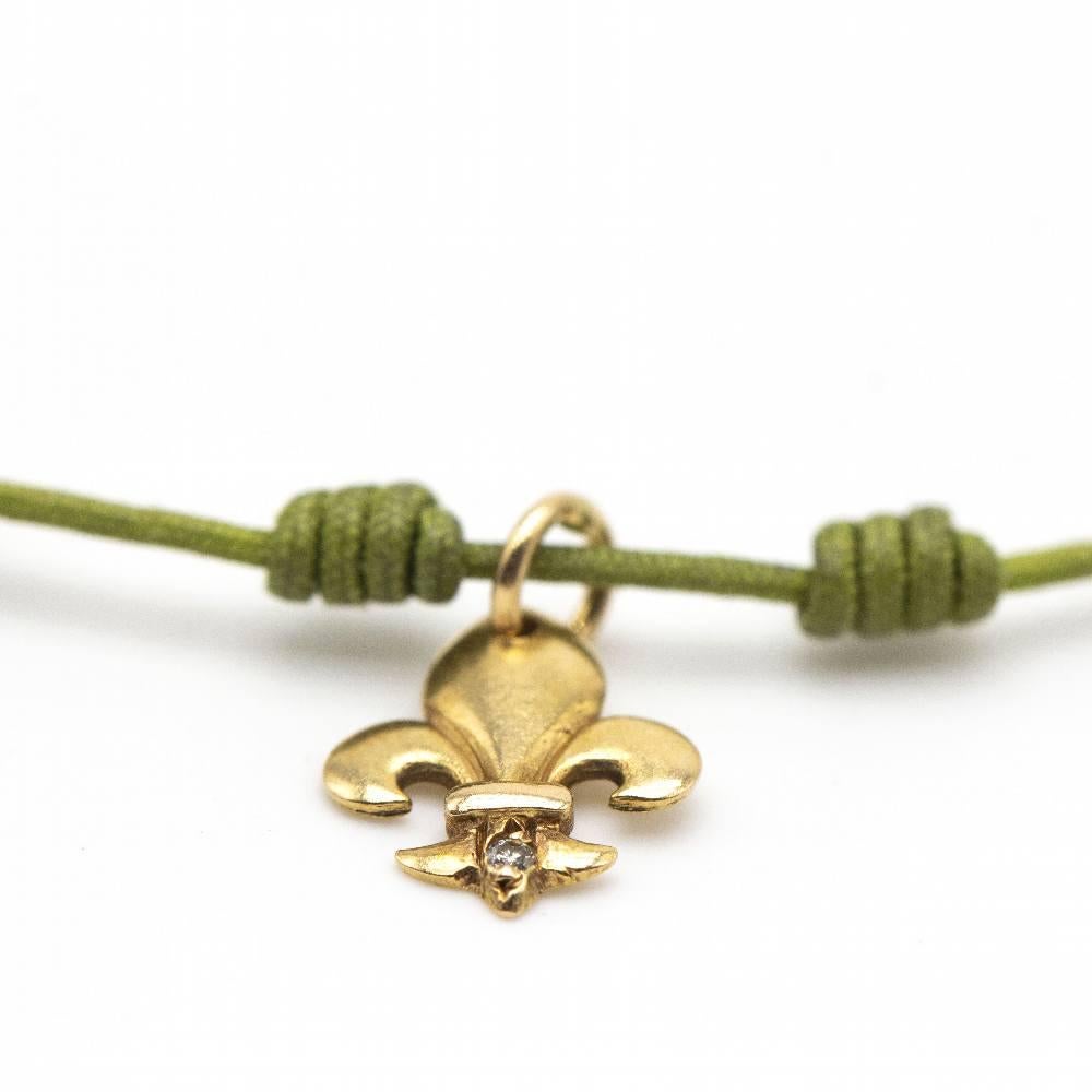 Pulsera RABAT de Oro Amarillo y Diamantes, colección AMULETO en Excelente Estado en Barcelona, CT