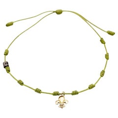 Pulsera RABAT de Oro Amarillo y Diamantes, colección AMULETO