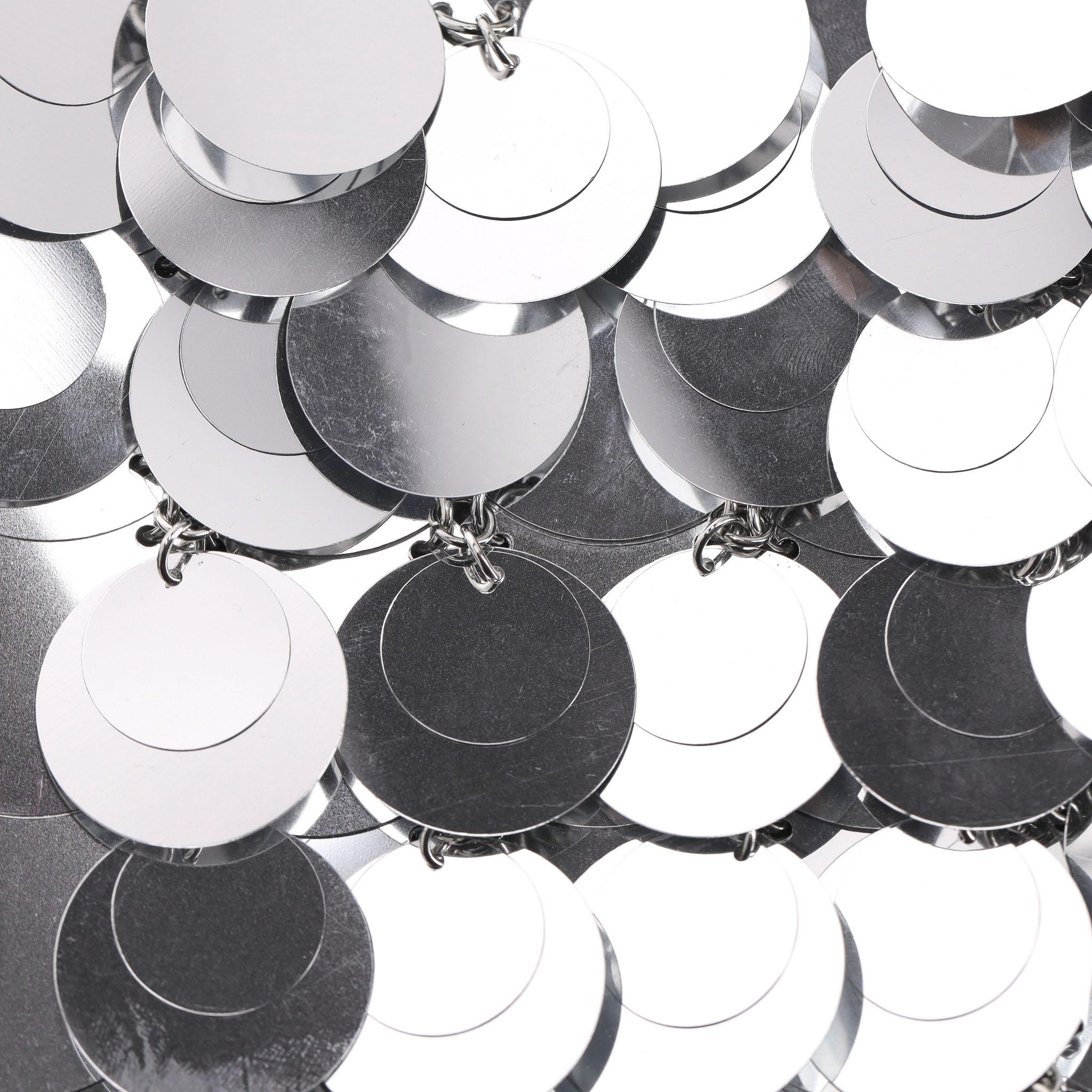 Rabbane Sparkle Discs Nano Sequin Shoulder/Clutch Bag en vente 5