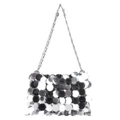 Rabbane Sparkle Discs Nano Sequin Shoulder/Clutch Bag