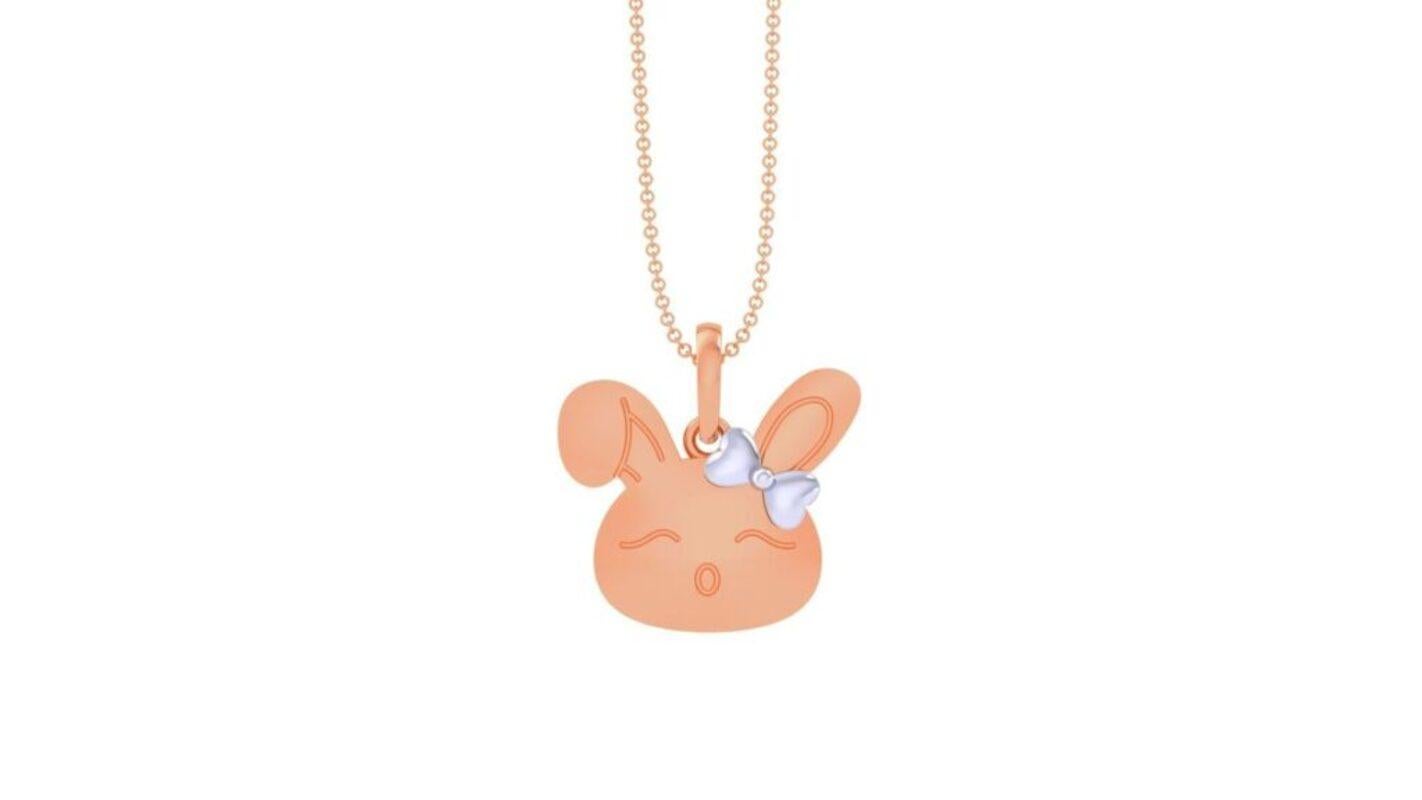 Product Details: 

Introducing our Rabbit Kids Pendant – a whimsical accessory designed to bring playfulness to your child’s style. With an adorable rabbit design, this pendant strikes a perfect balance between cuteness and quality. Meticulously