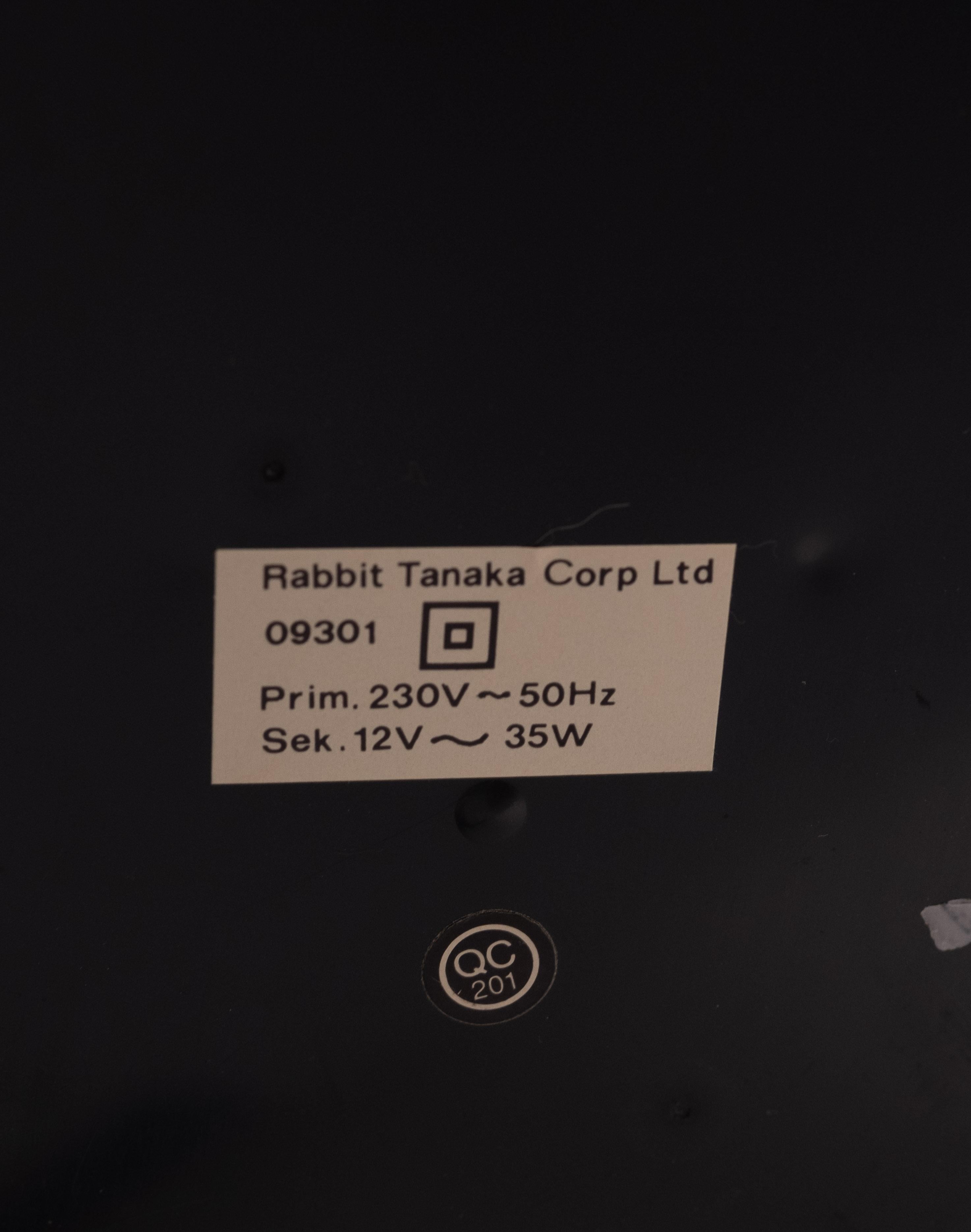 conejo  Lámpara de pie halógena Tanaka corp Mempis Style  Años 80 Japón en venta 3