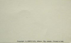 "Ustica" by Rabolini Lithograph Print. Printed in Italy.