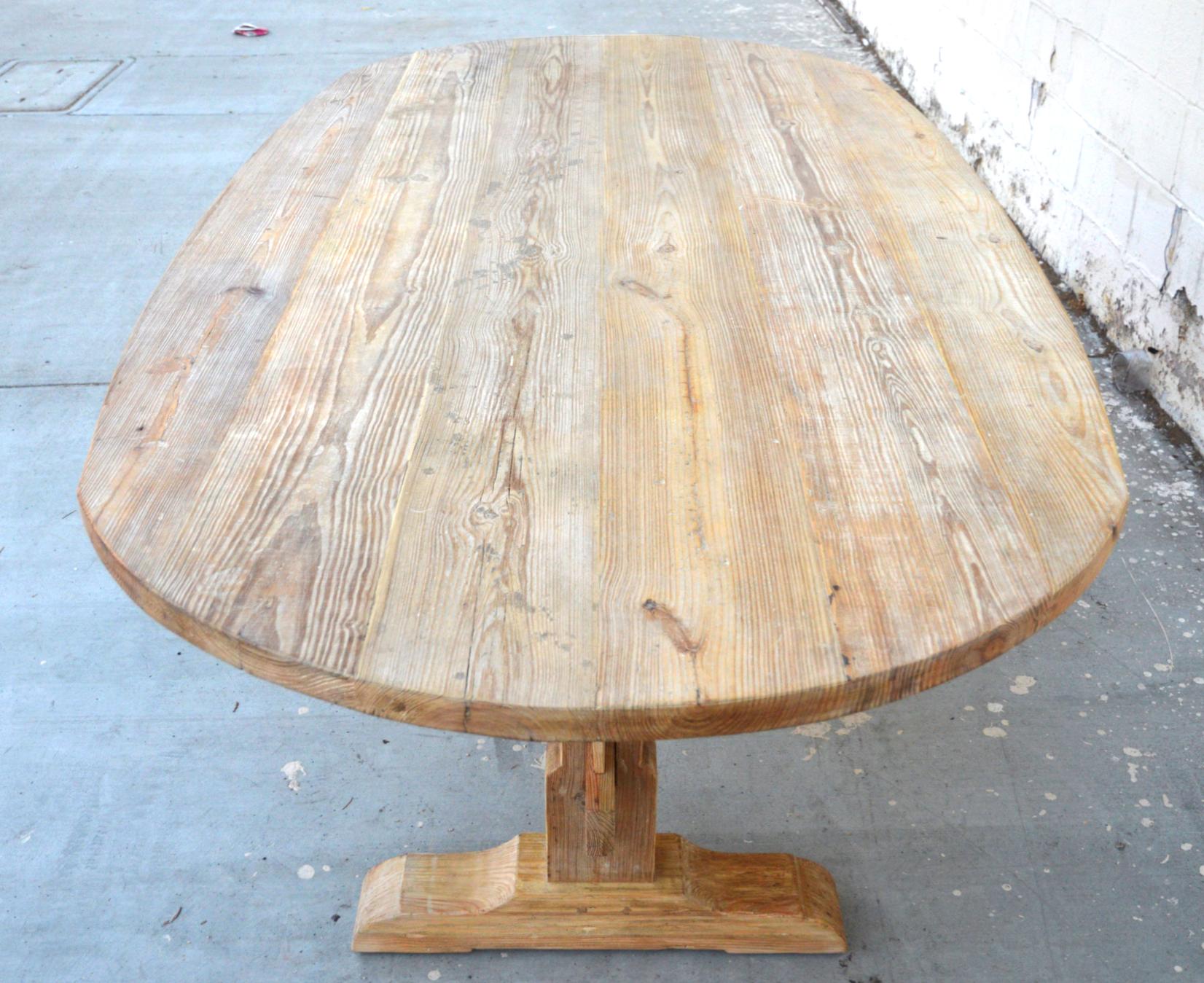 racetrack oval table