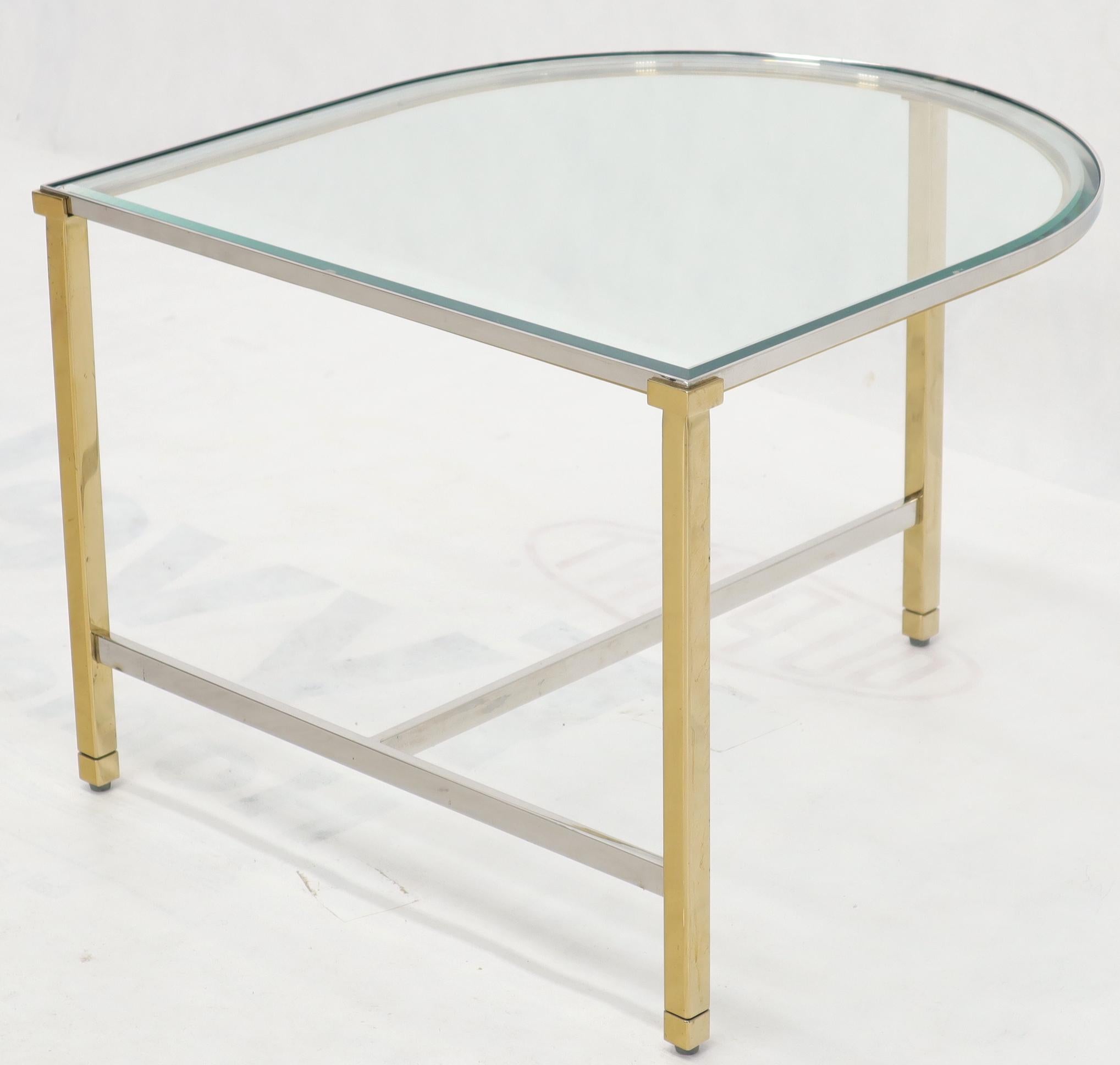 Racetrack Oval Shape Two Pieces Coffee Table For Sale 4