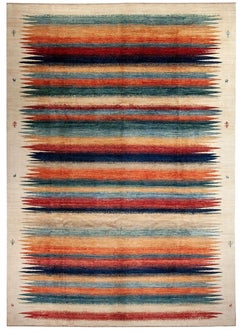 Racha Hand-Knotted Modern Rug – 8'10" x 11'8"