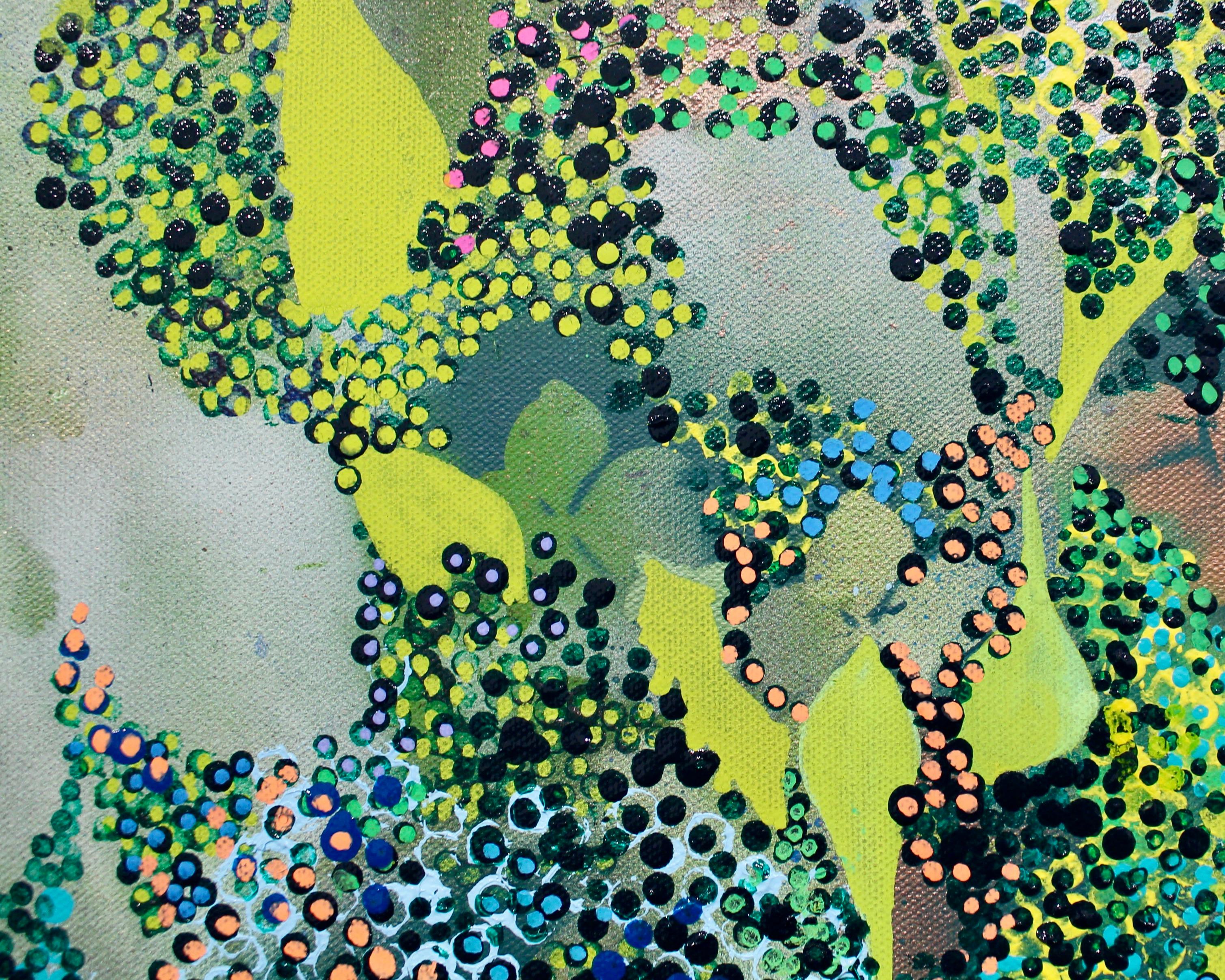 Rachael Addis, The Hum Everlasting Spring, 2024 - Painting by Rachael Addis 