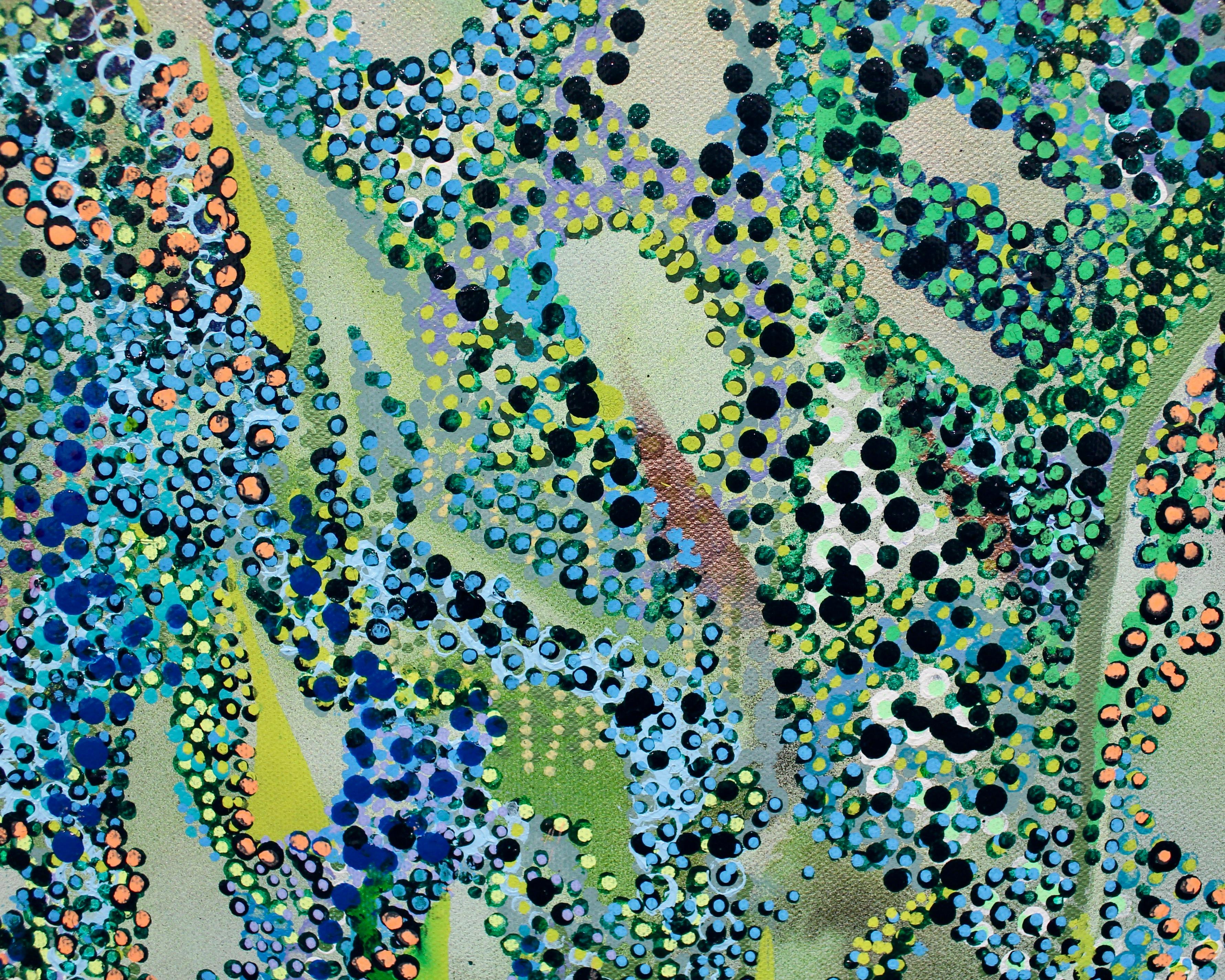 Rachael Addis, The Hum Everlasting Spring, 2024 - Contemporary Painting by Rachael Addis 