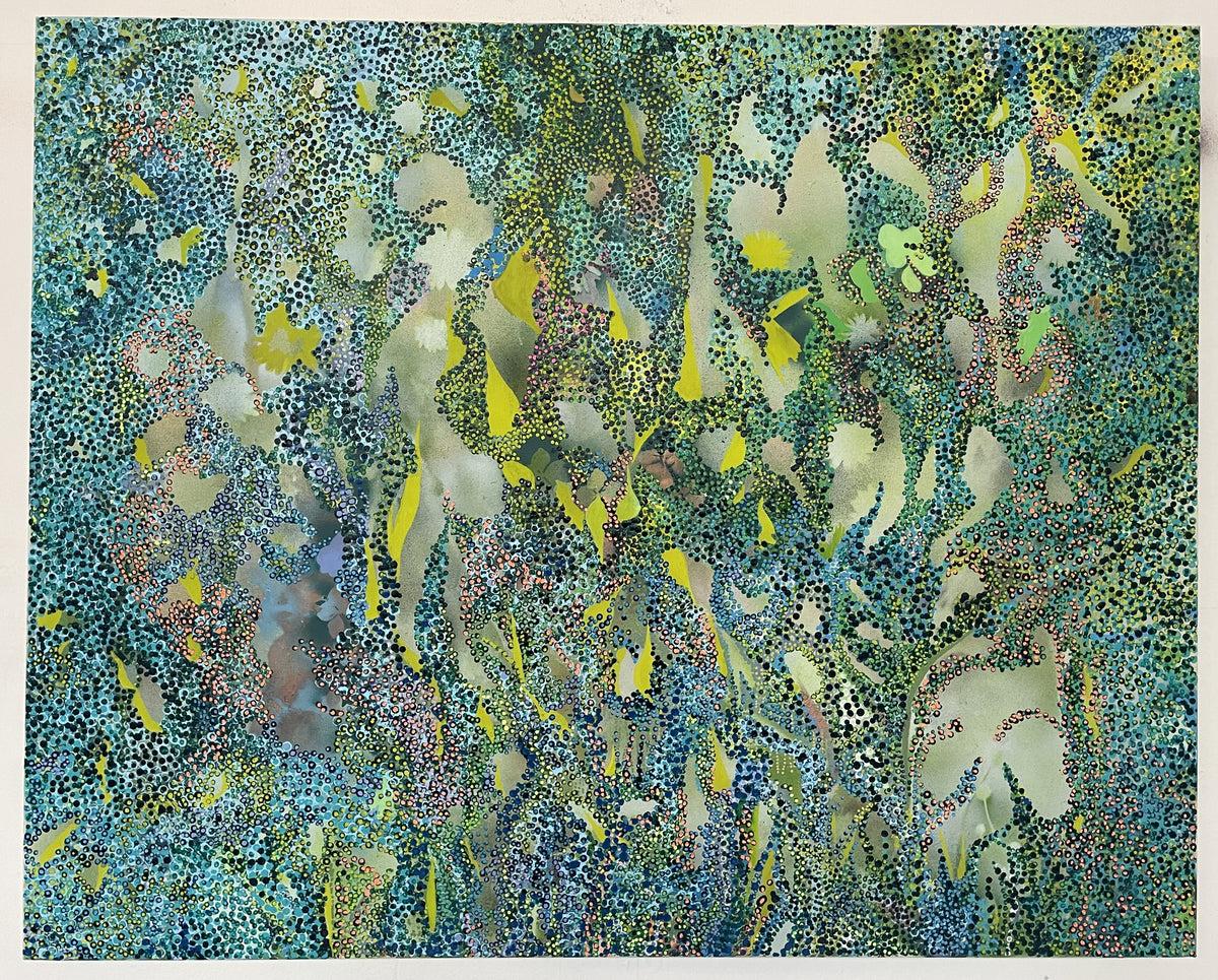 Rachael Addis  Abstract Painting - Rachael Addis, The Hum Everlasting Spring, 2024