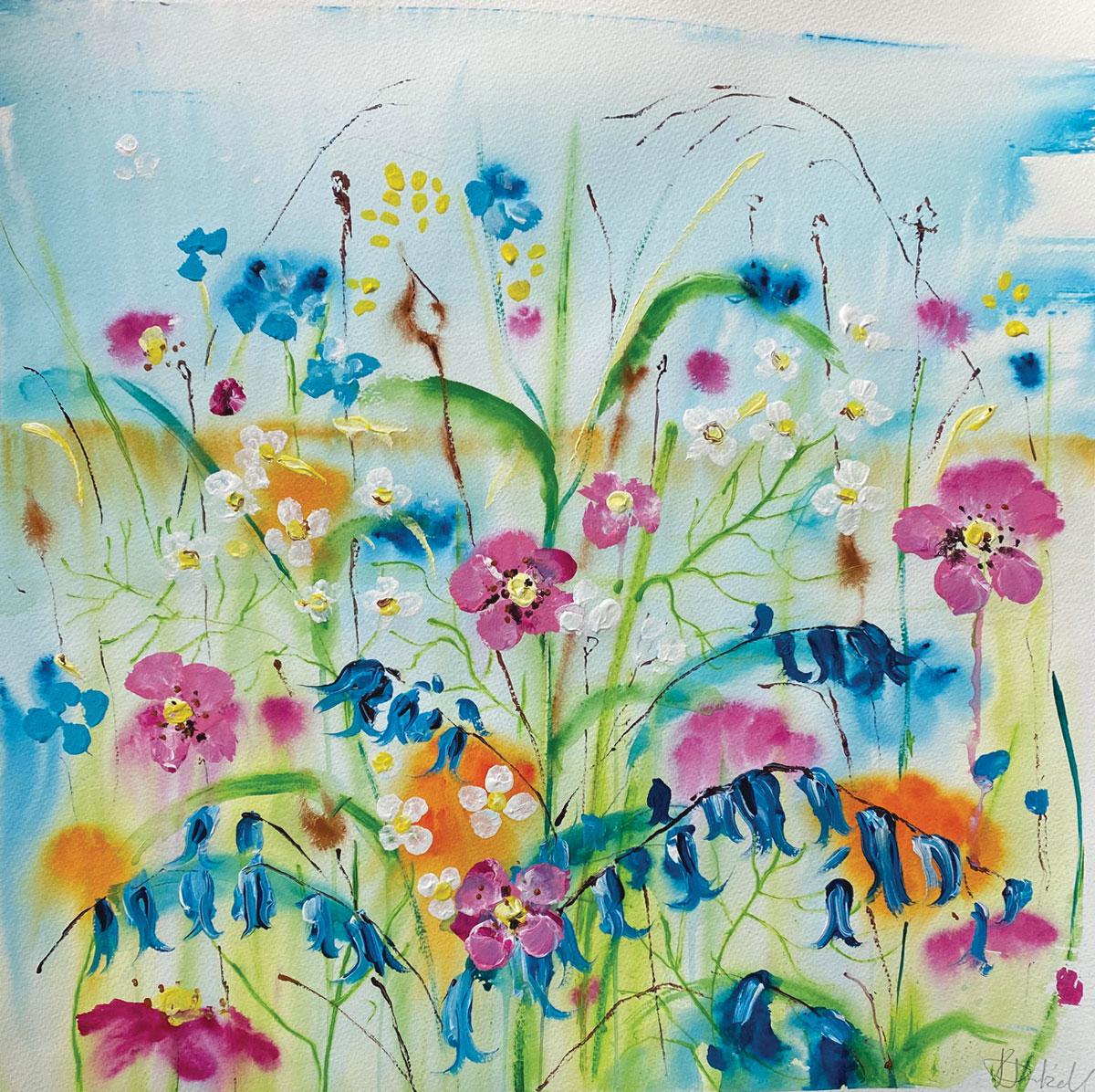Landscape Painting Rachael Dalzell - Un sourire ensoleillé
