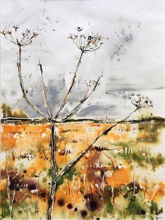  After the Rain in Happisburgh. Rachael Dalzell Acrylic paint on paper, Unframed