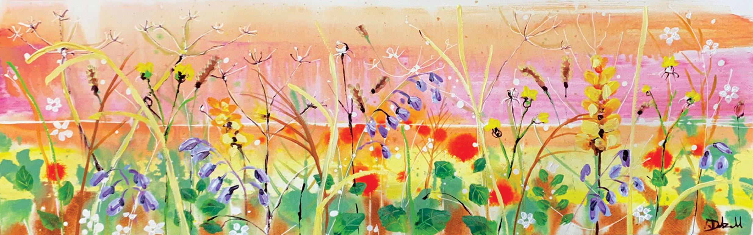 Cieli d'autunno - Painting di Rachael Dalzell