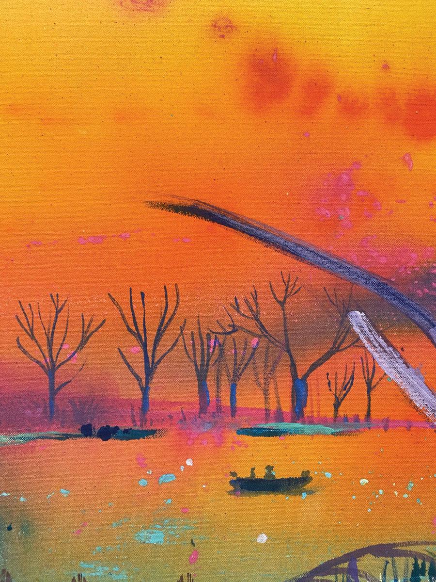 Bateaux au coucher du soleil en vente 1
