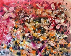 Hydrangeas and Rose Hips