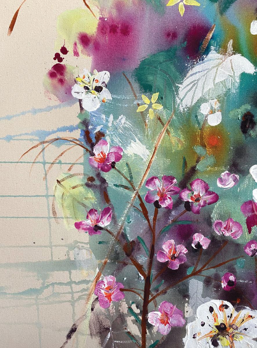In Bloom - Painting by Rachael Dalzell