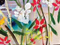 In the gathering dusk by Rachael Dalzell. Acrylic on canvas.