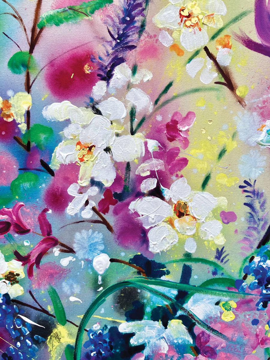 Primavera alegre - Painting de Rachael Dalzell