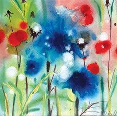 Pursuing peace by Rachael Dalzell. cornflowers and poppies