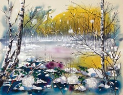 Silence in the winter wood