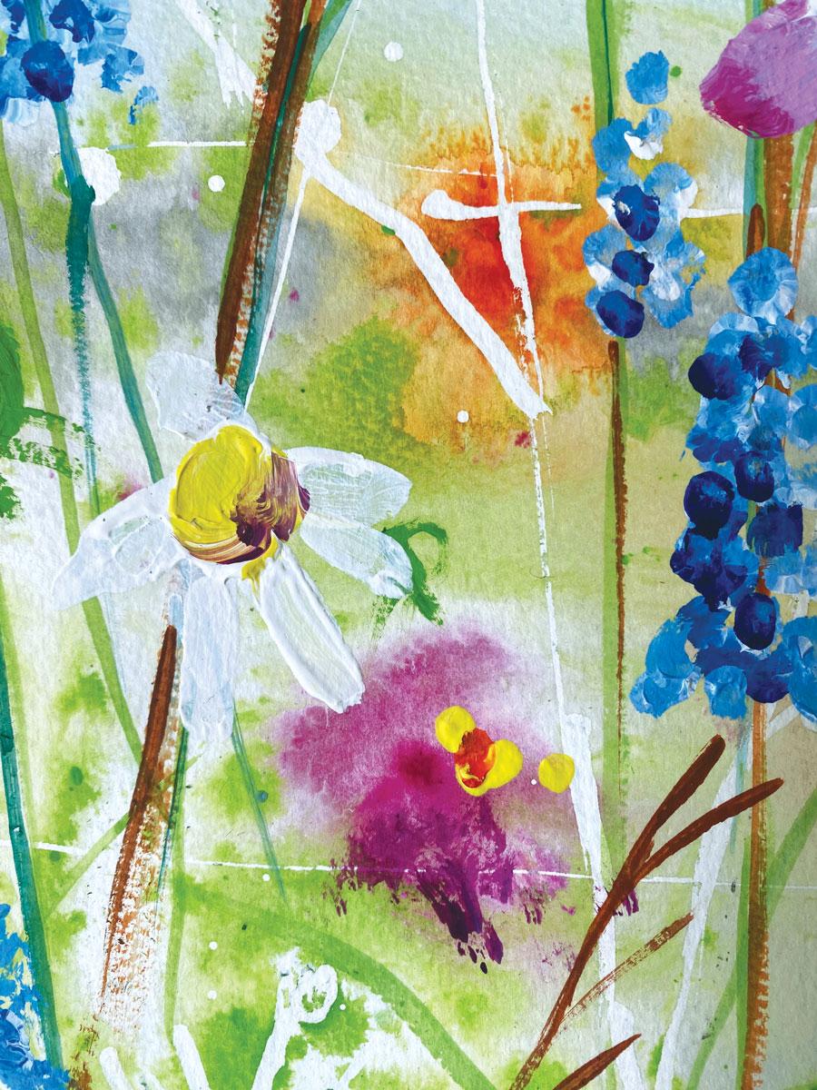 Spring is here - Impressionist Painting by Rachael Dalzell
