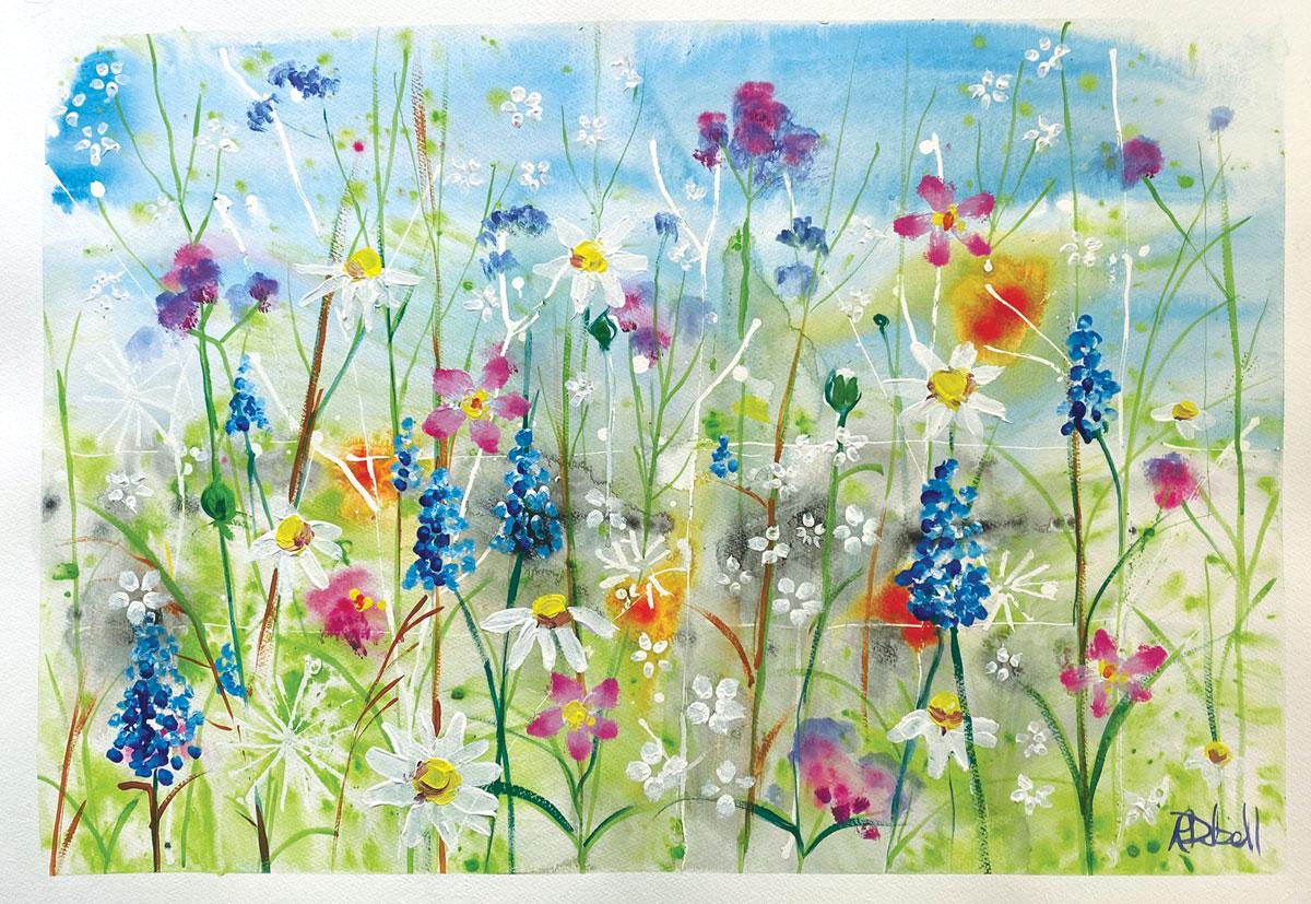 Spring is here - Painting by Rachael Dalzell