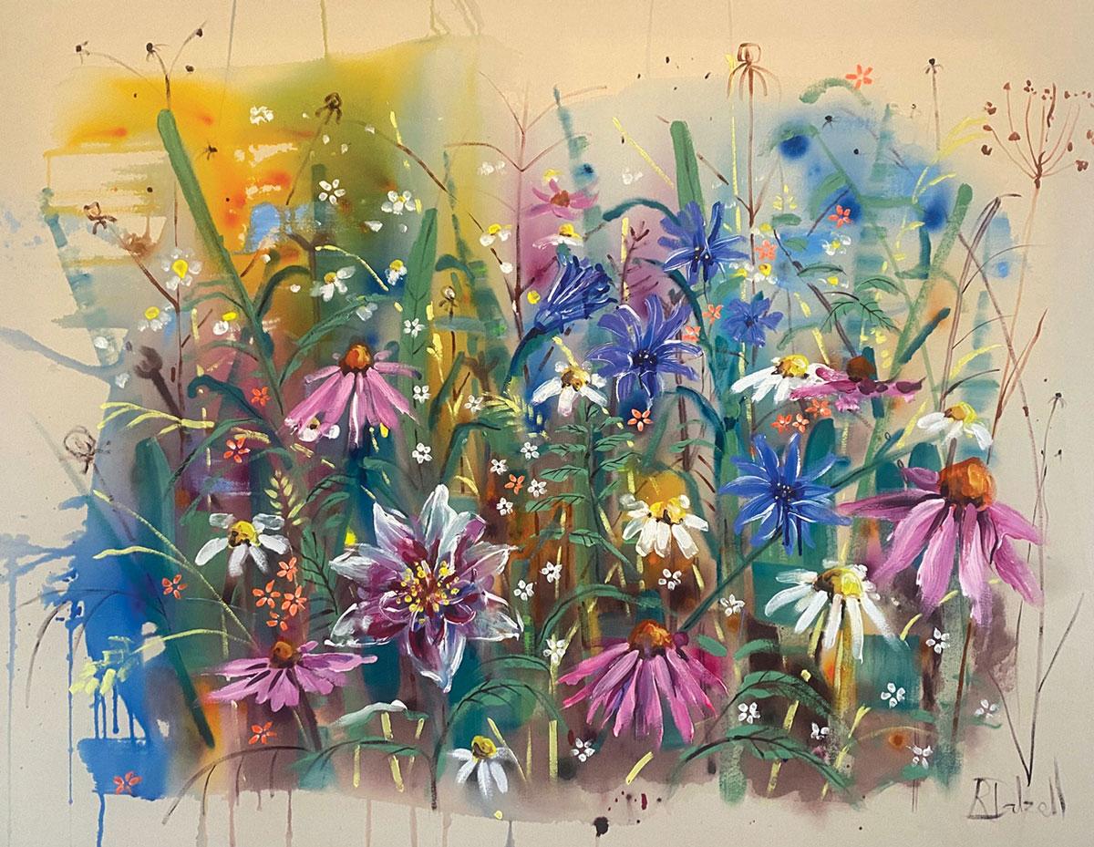 Summer Soirée - Painting by Rachael Dalzell