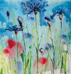 The secret garden. by Rachael Dalzell. Acrylic on paper.