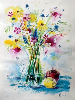 Vase mit Blumen #5