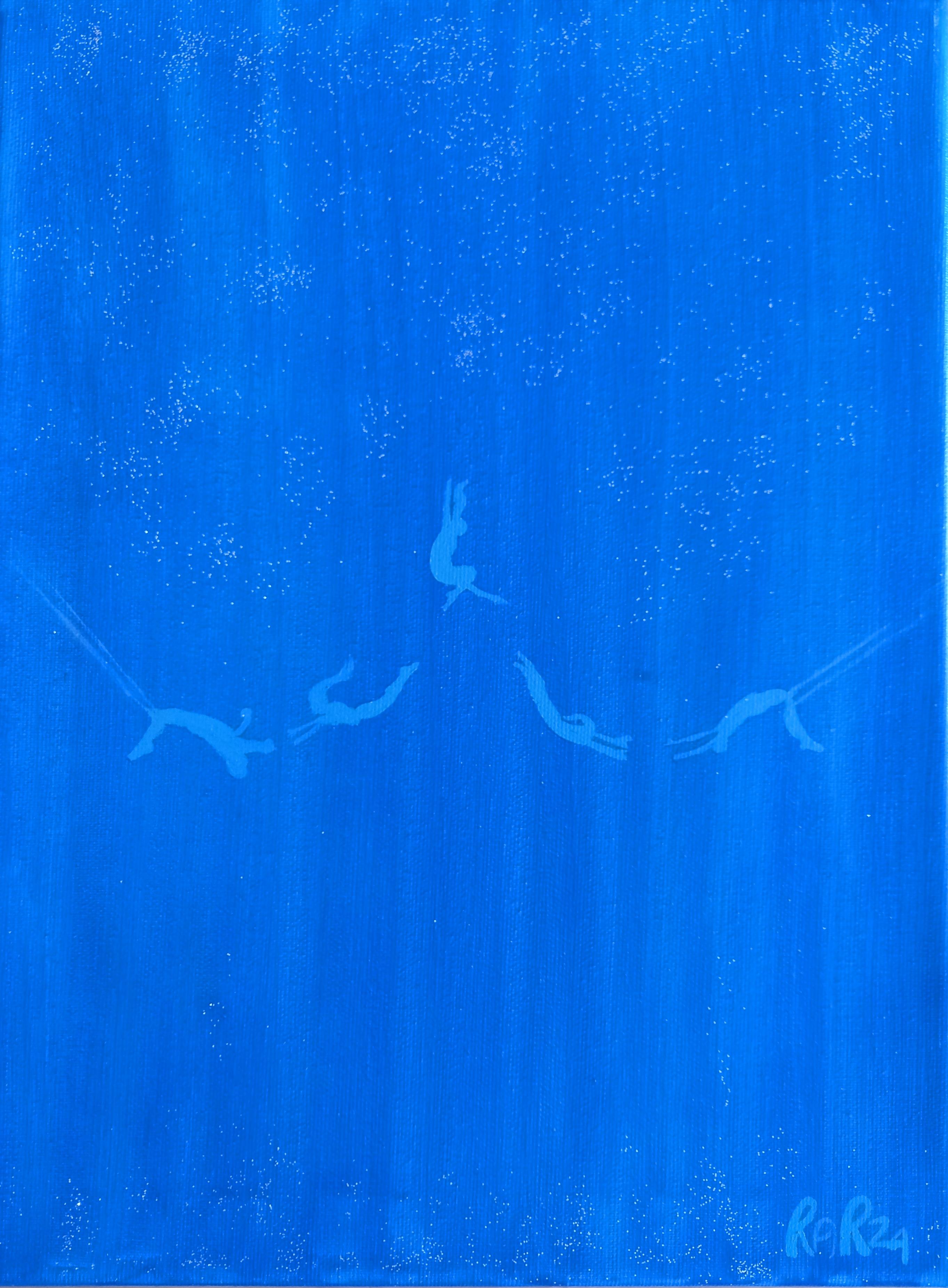 Jenseits von (Abstrakt), Painting, von Rachel AR