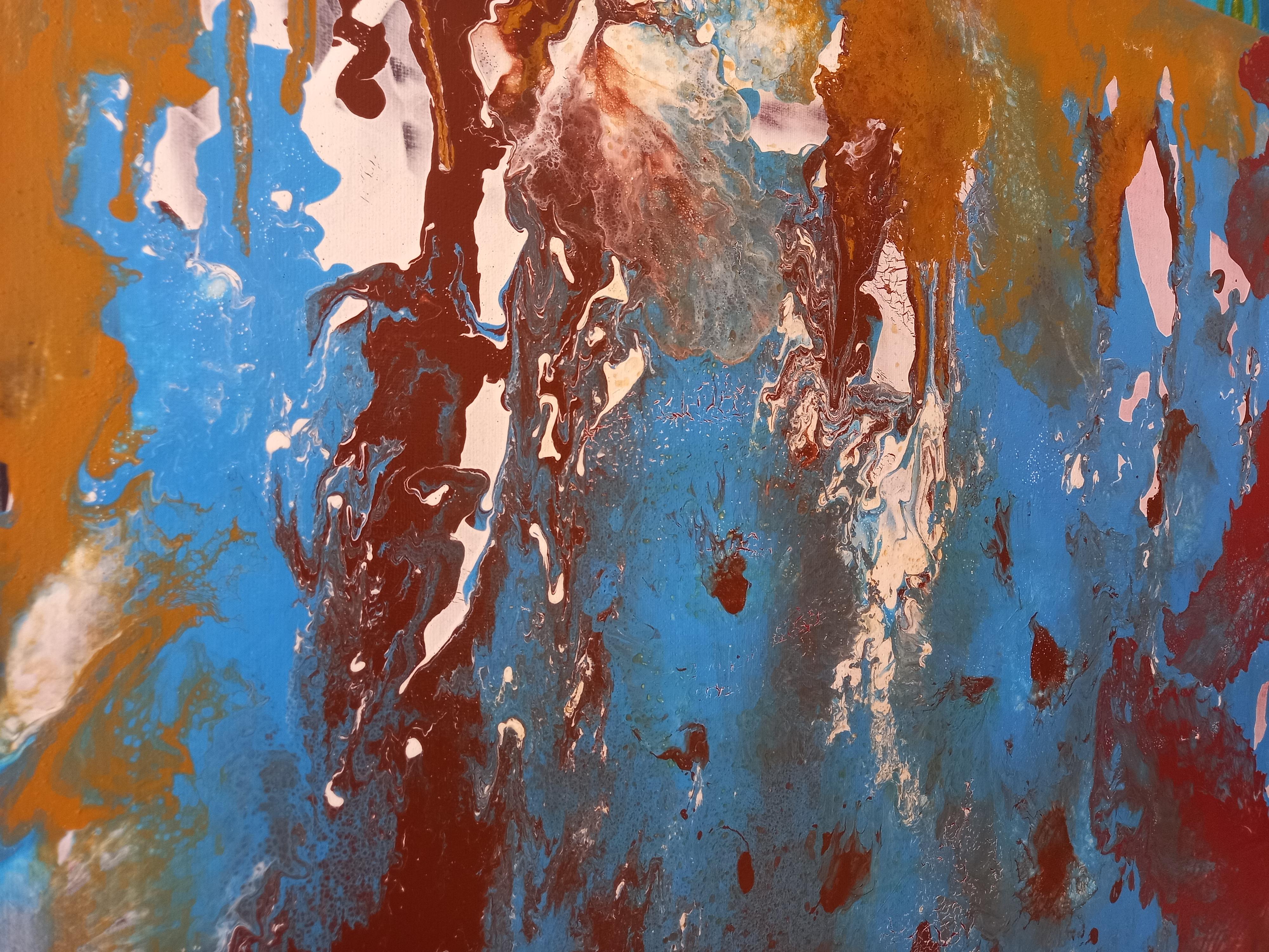 Abstract Painting di Rachel AR - Esplosione