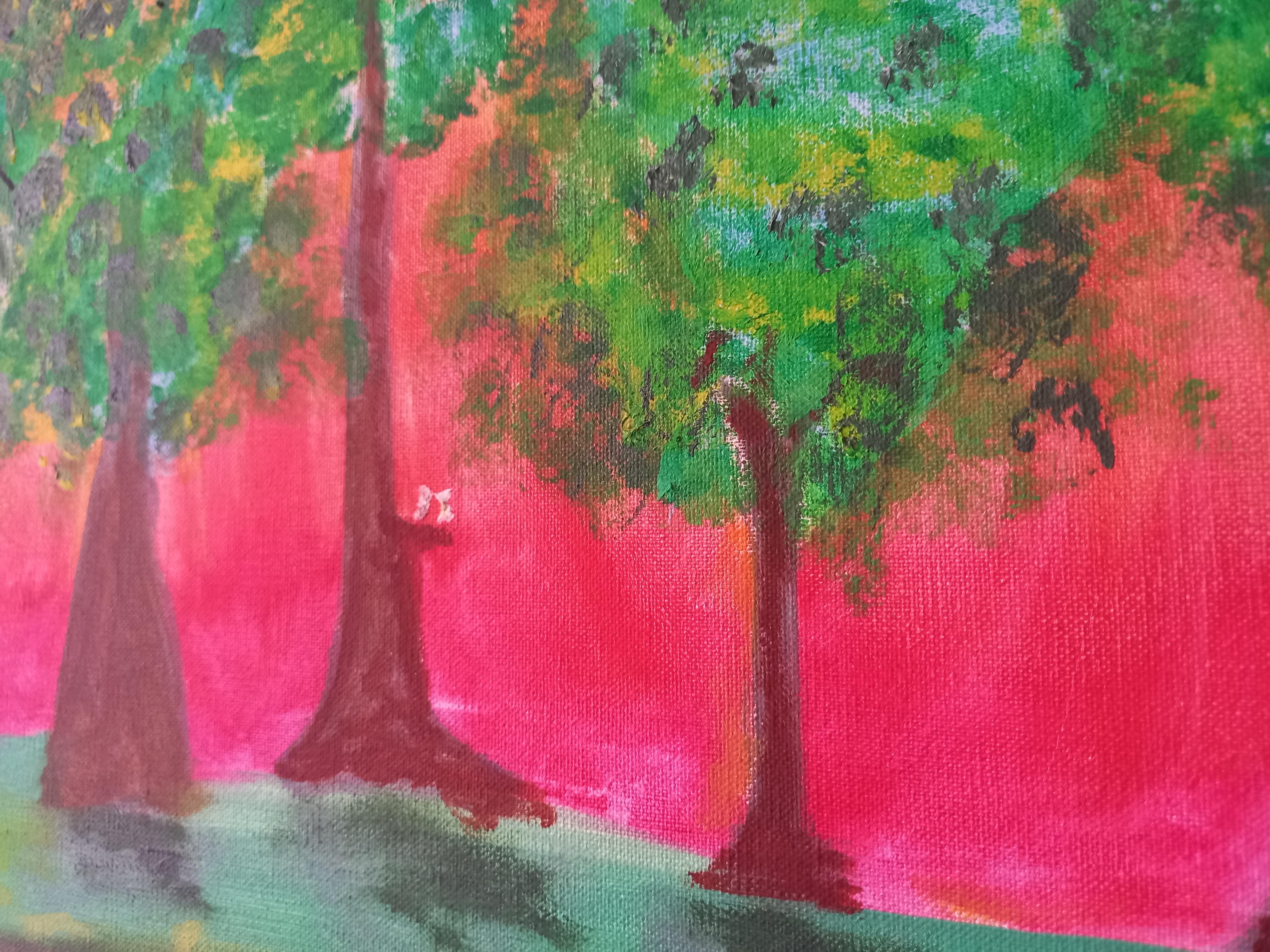 Kassumay (Abstrakt), Painting, von Rachel AR