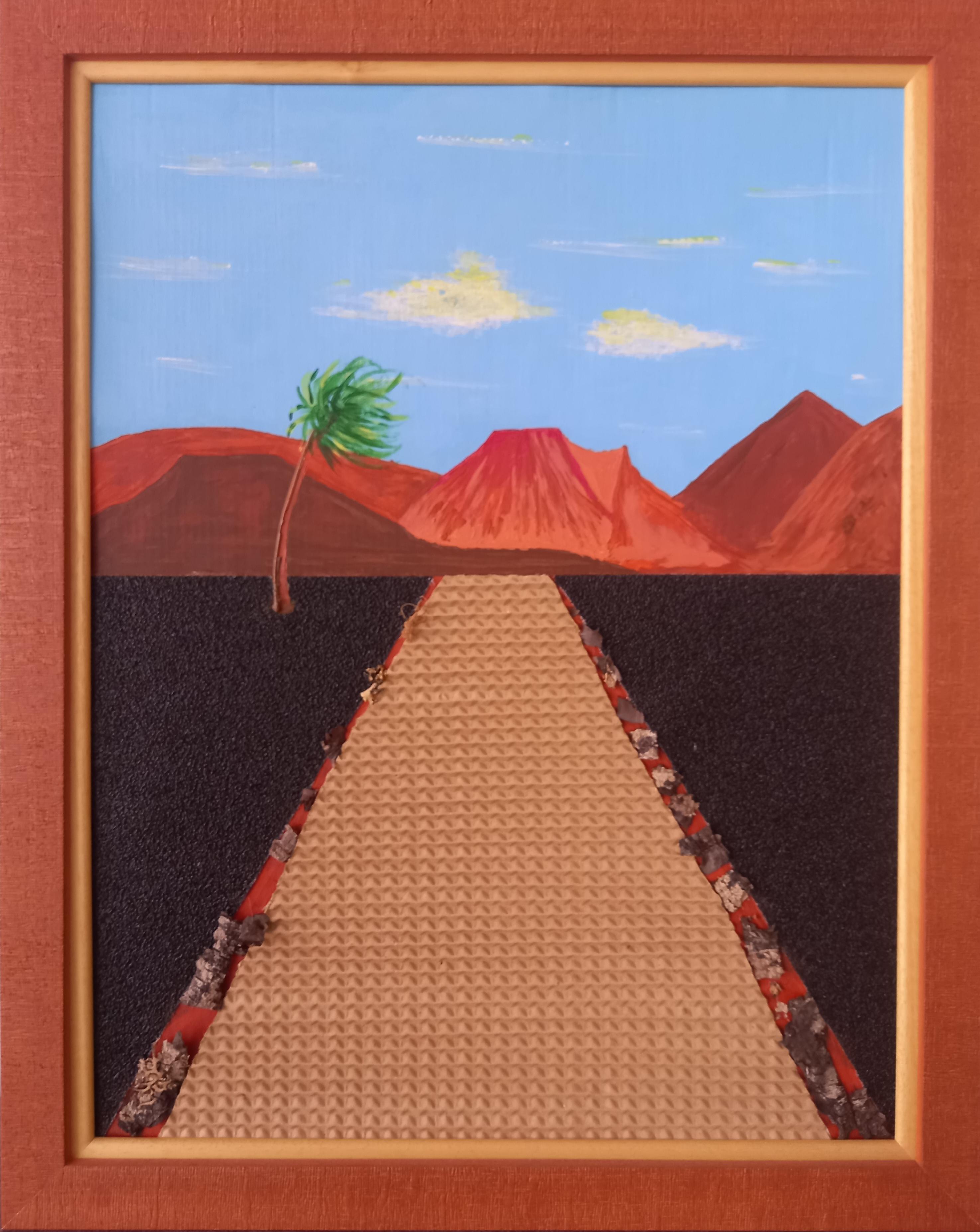 Lanzarote - Painting by Rachel AR