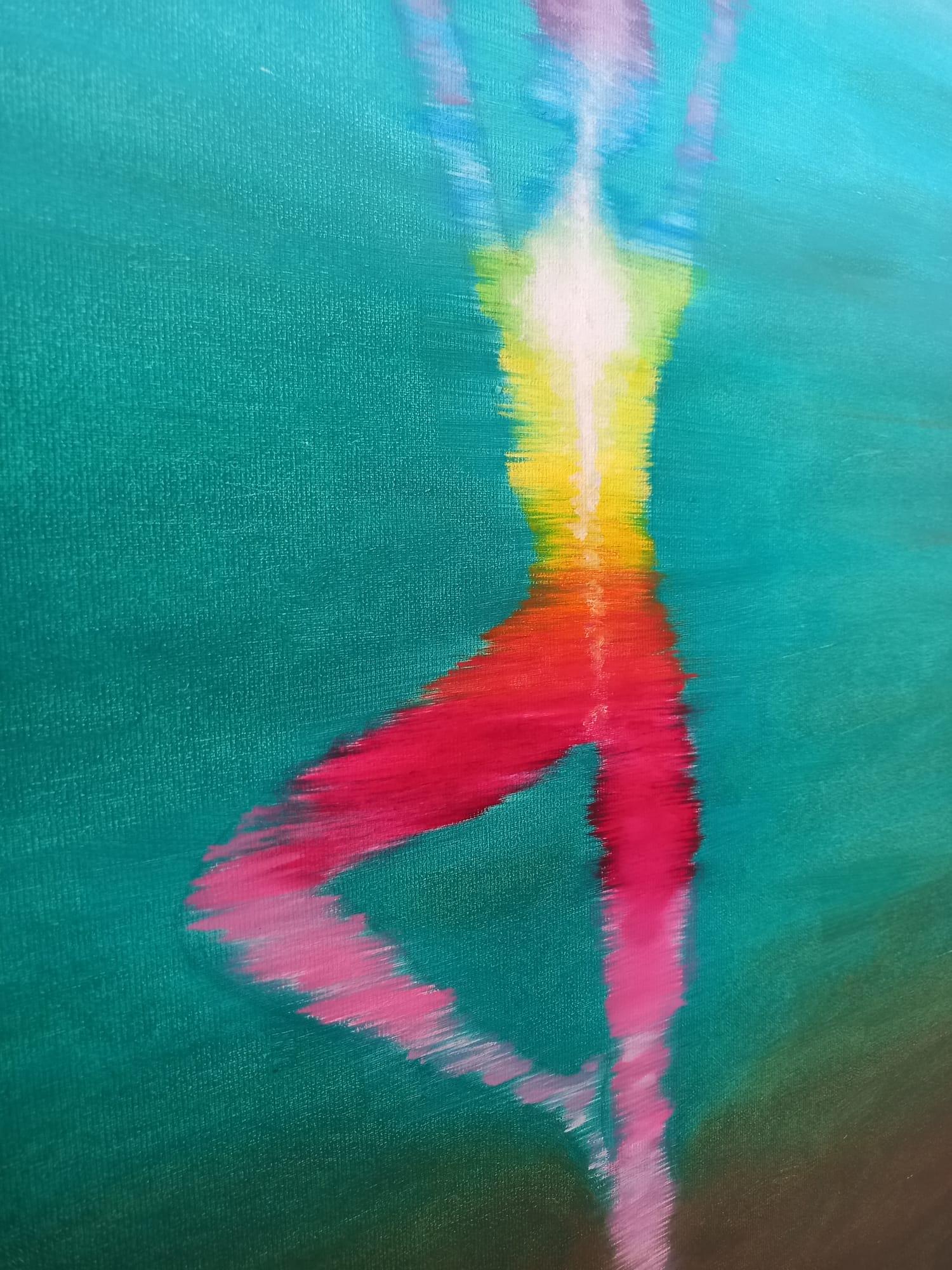 Out the mud - Painting by Rachel AR