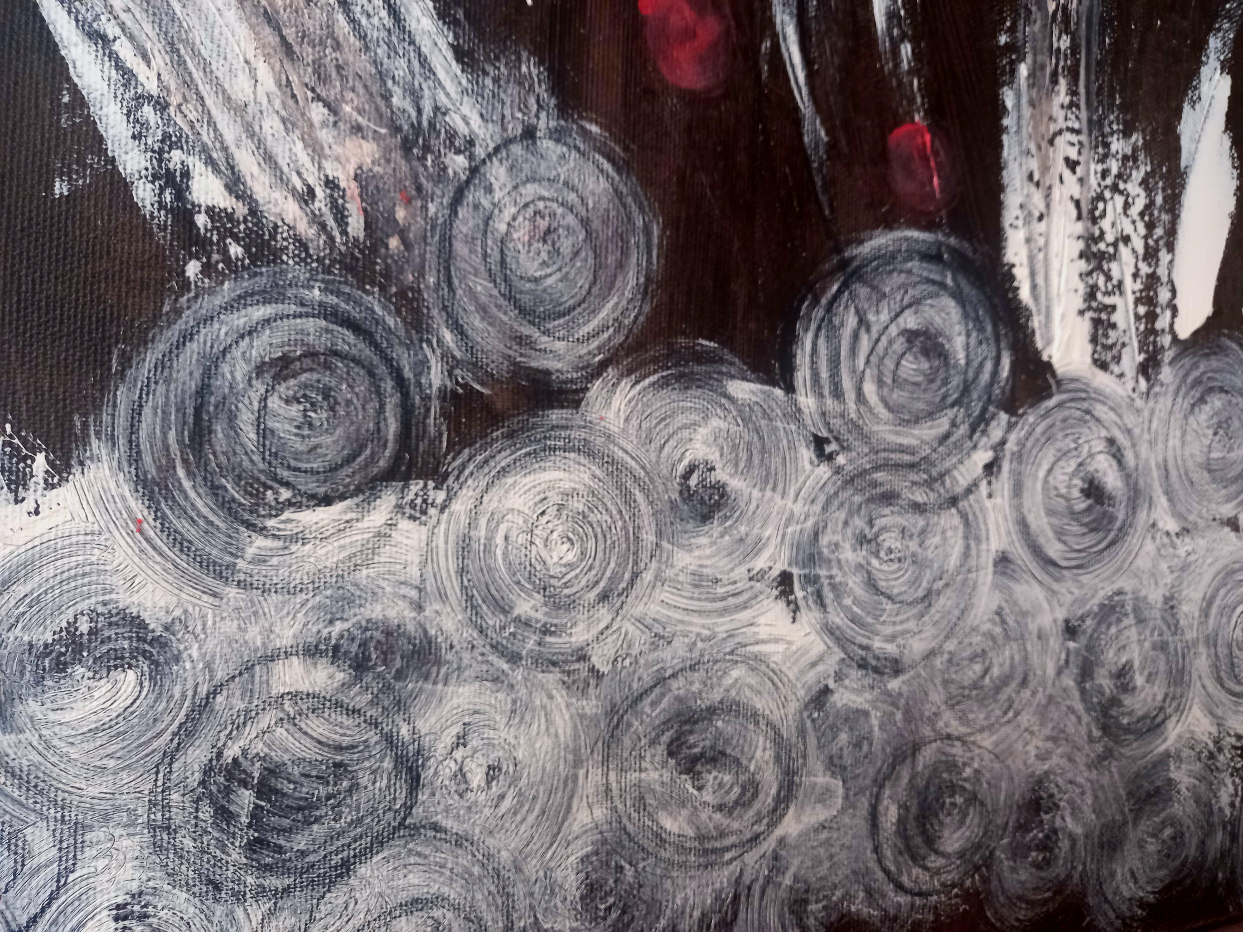 Plutón en toda su furia - Painting de Rachel AR