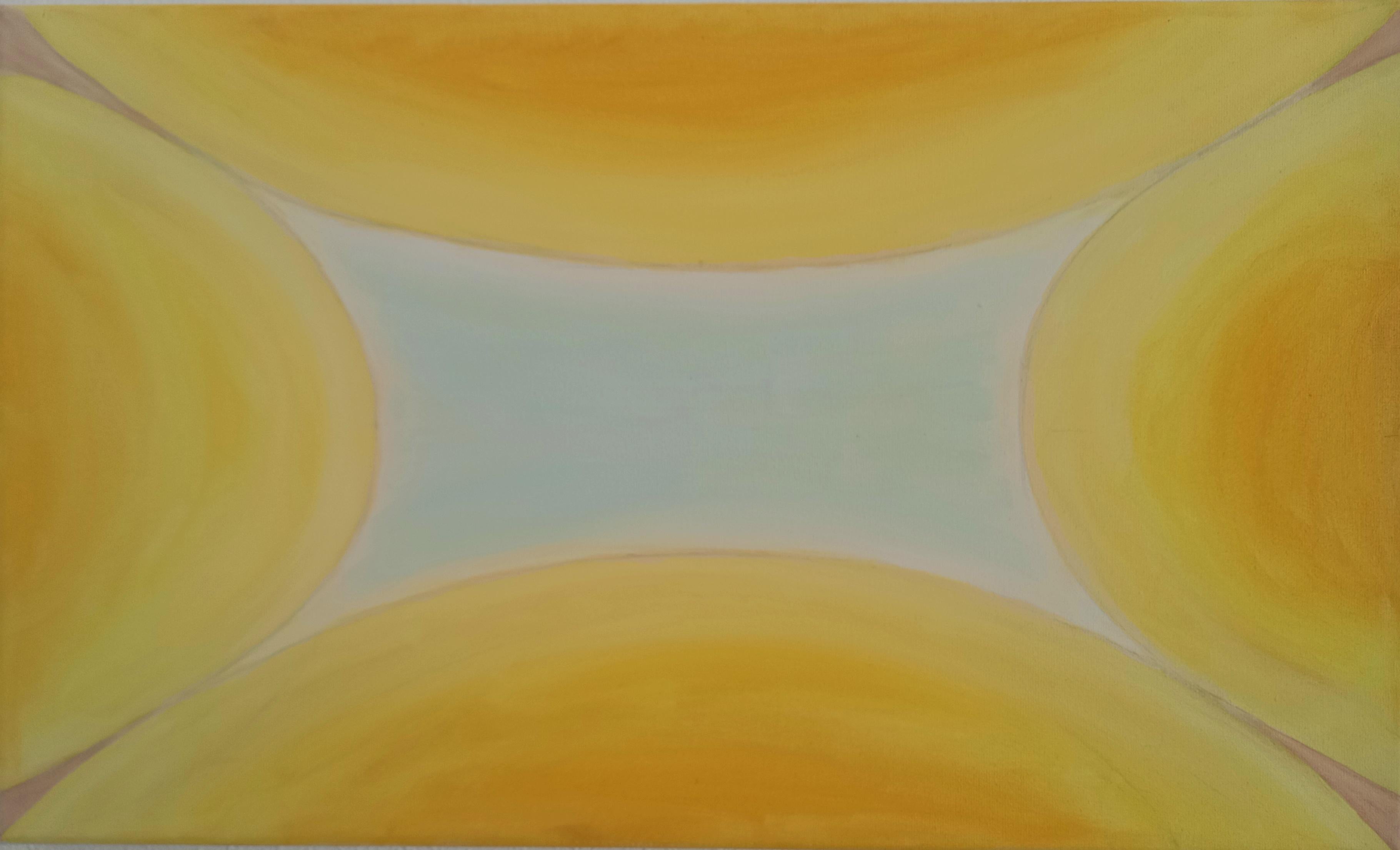Rachel AR Abstract Painting - Principio y Fin
