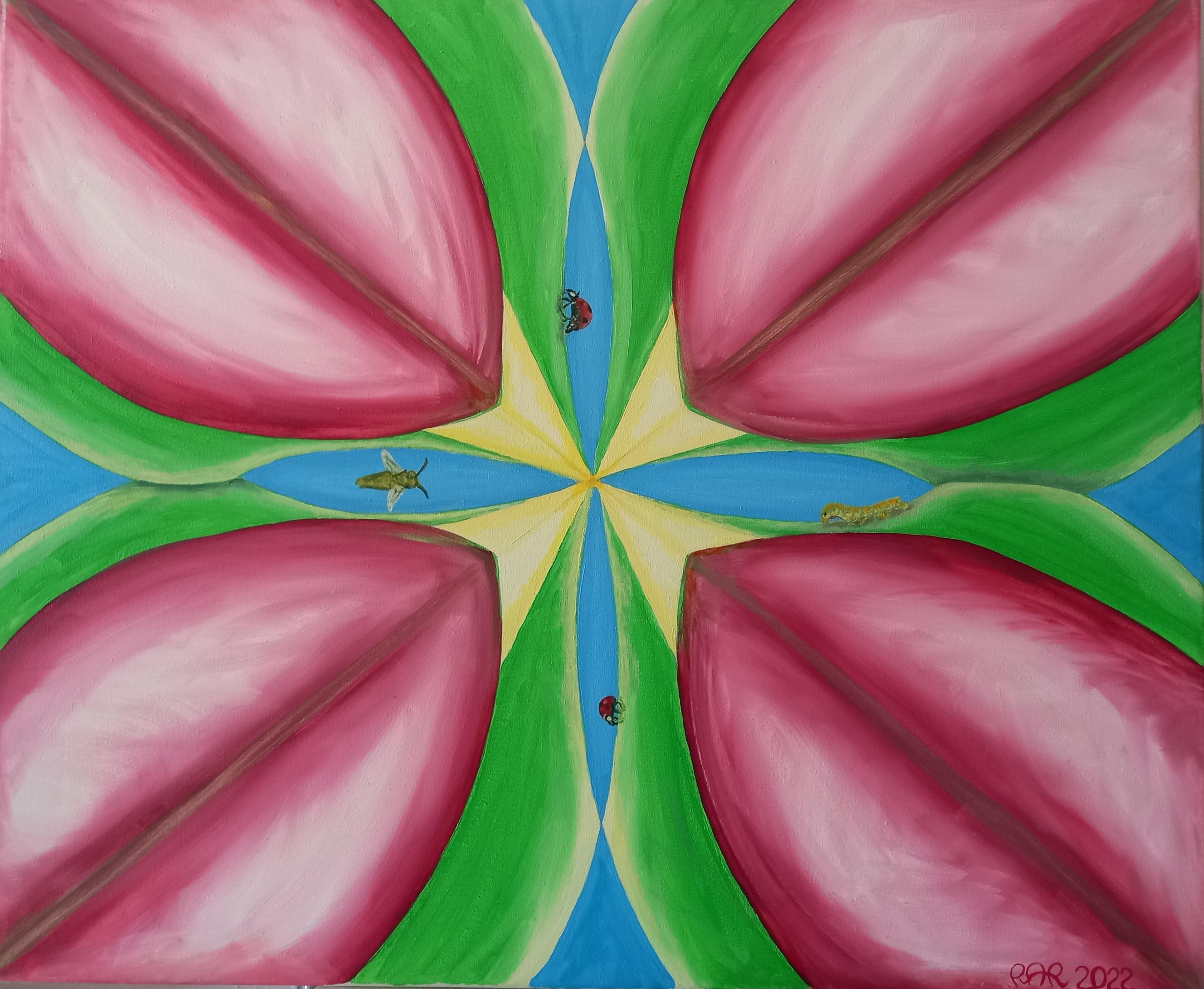 Pulp Vibration - Painting by Rachel AR