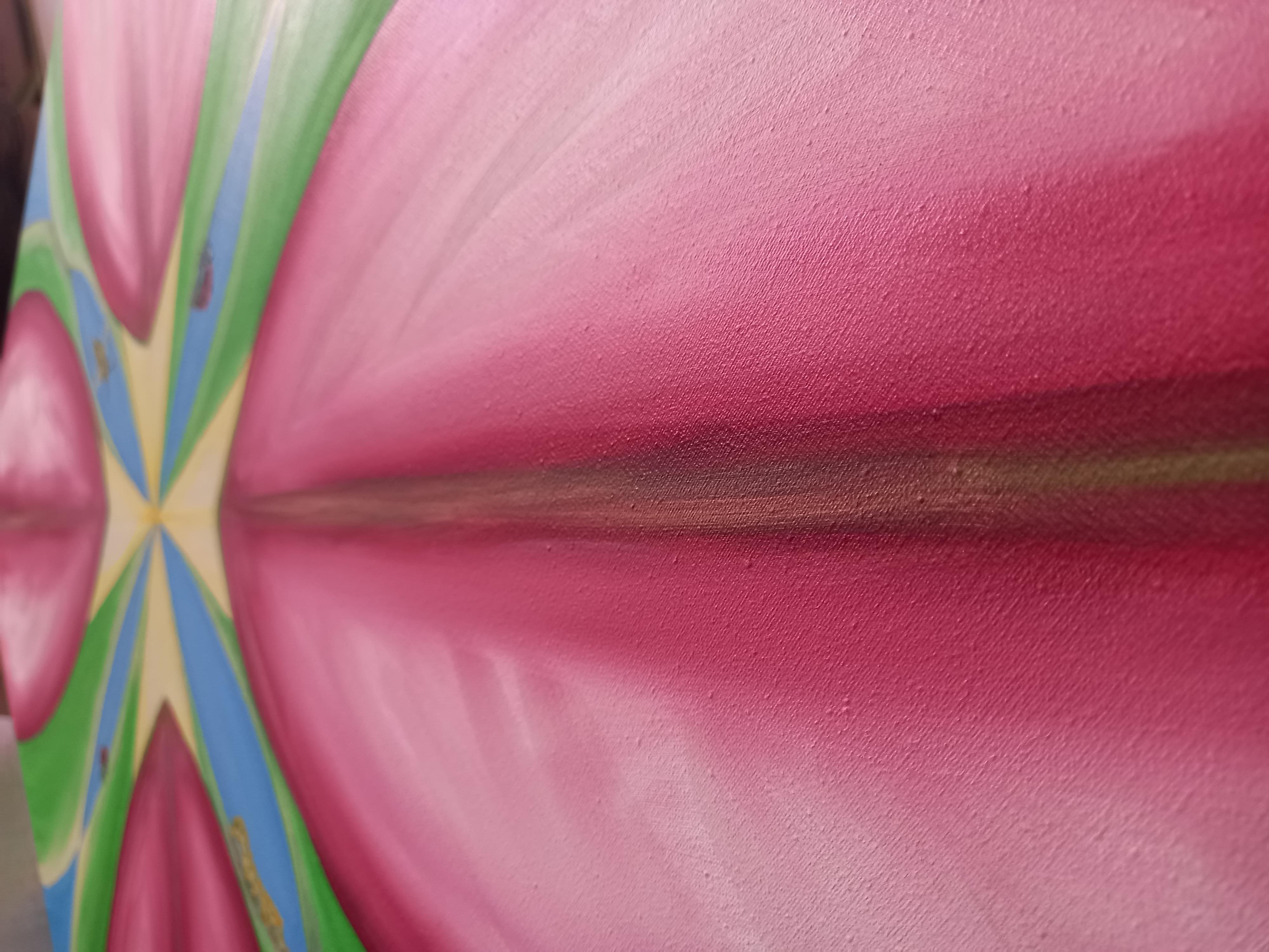Pulp Vibration - Abstract Painting by Rachel AR