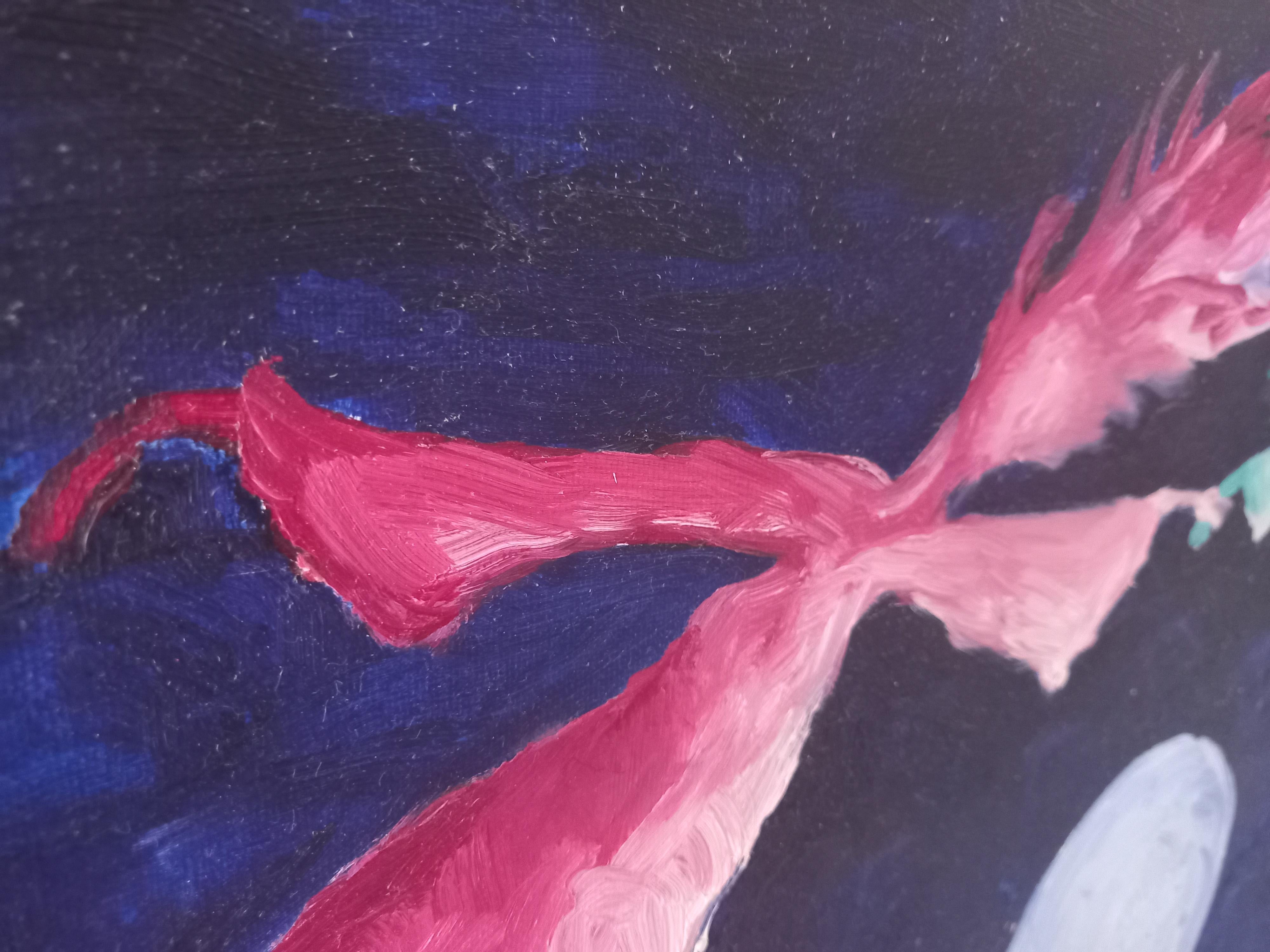 Sueño - Abstract Painting by Rachel AR