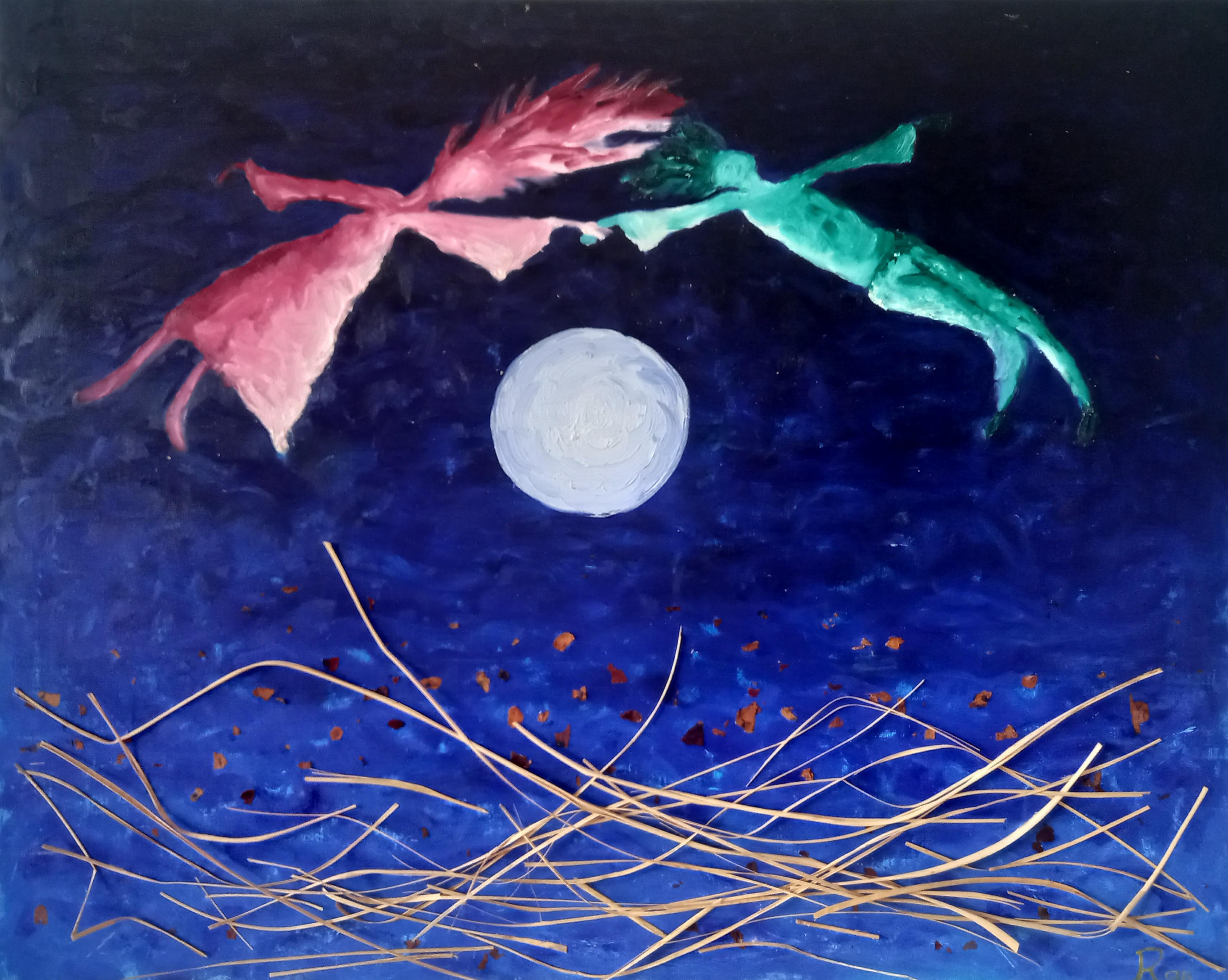 Rachel AR Abstract Painting - Sueño