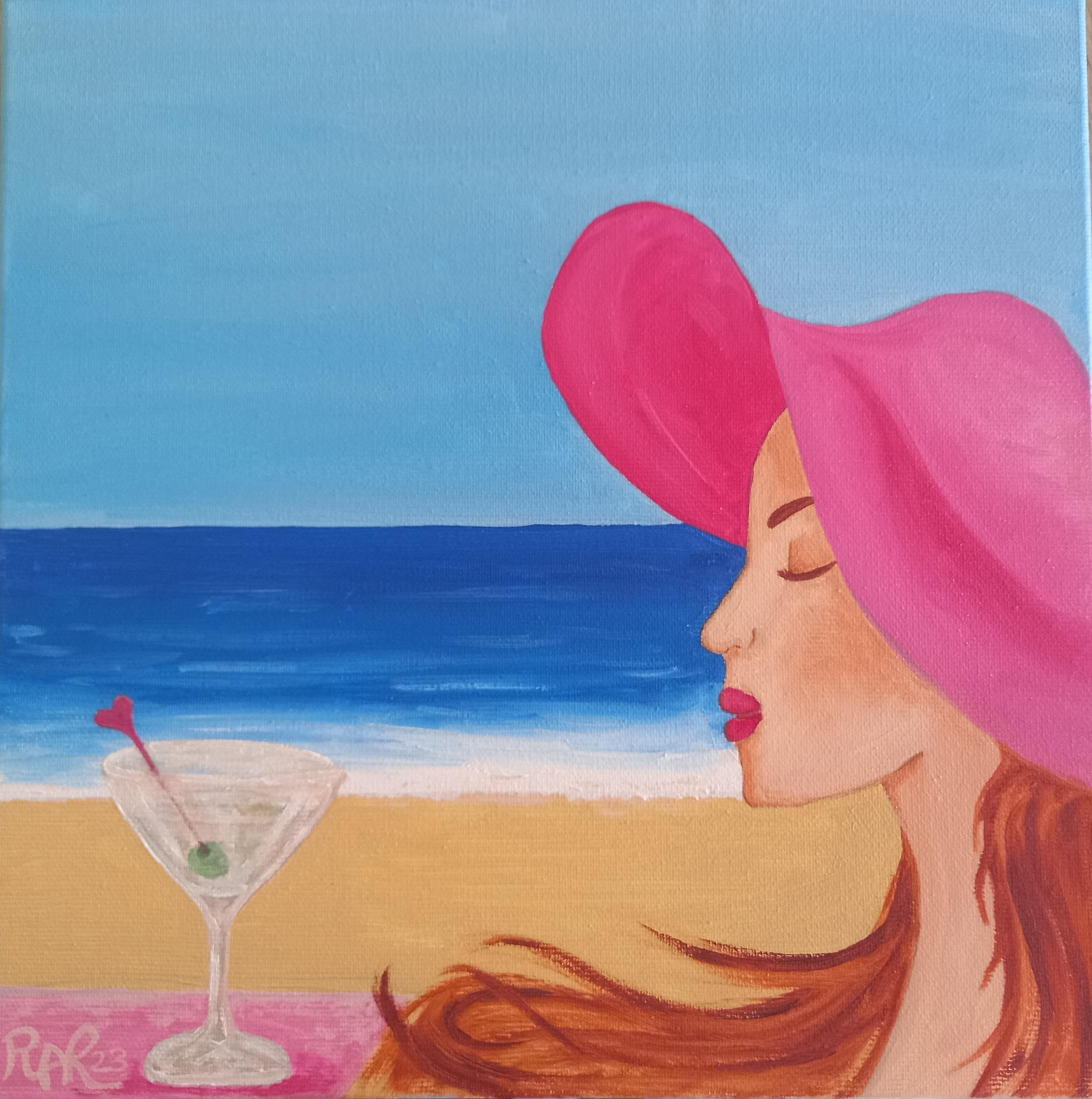 Vermouth’ s Brunch - Painting by Rachel AR