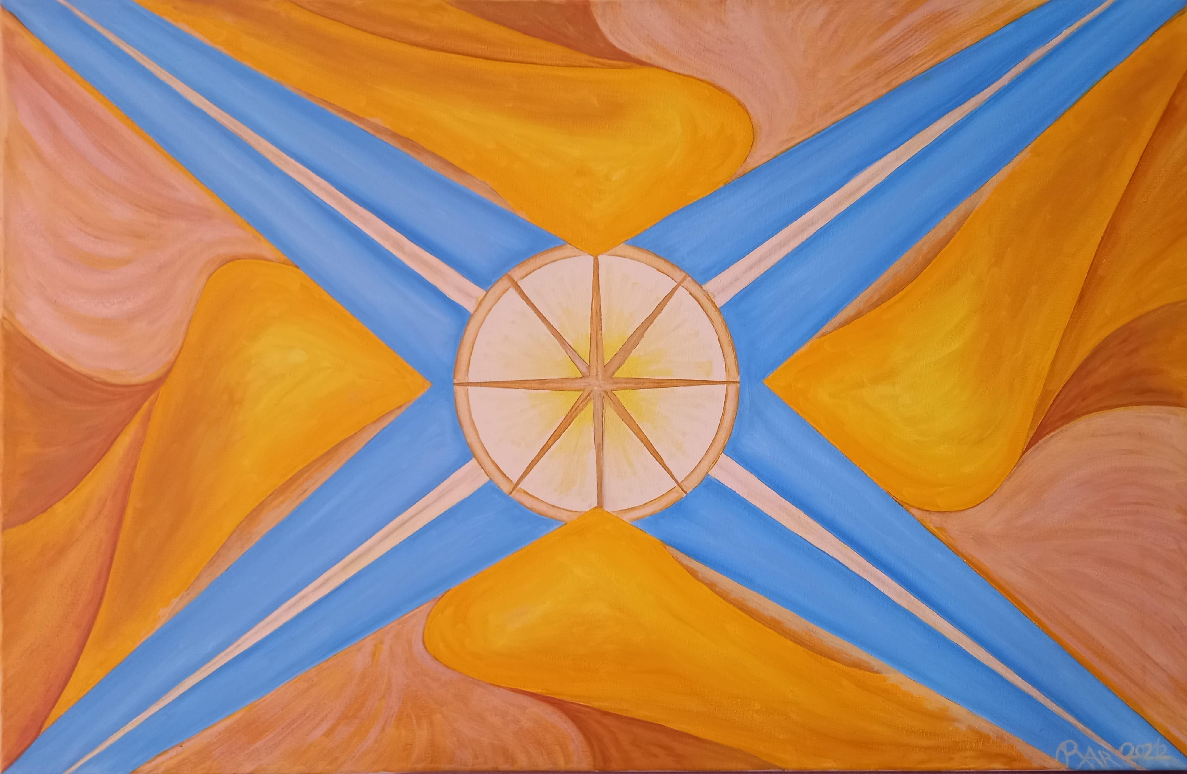 Viaje - Painting by Rachel AR