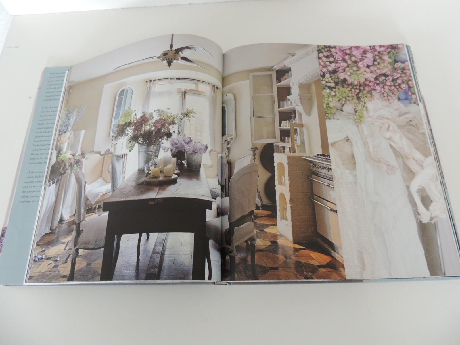 Coffee table book:
Rachel Ashwell Shabby Chic Inspirations Hardcover – October 12, 2011
by Rachel Ashwell (Author) 192 pages.
In this book, Rachel shares her inspirations and her humor, celebrates the charm of the old and battered, and demonstrates