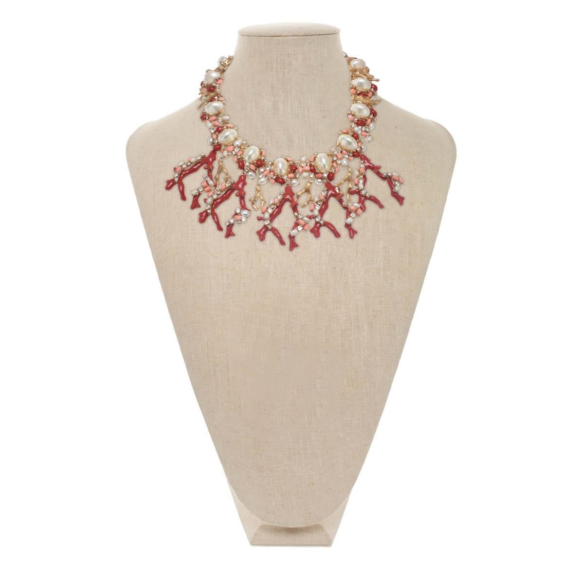 Living in Gold, Pearl, Pink Coral, Red Coral & Crystal! 
