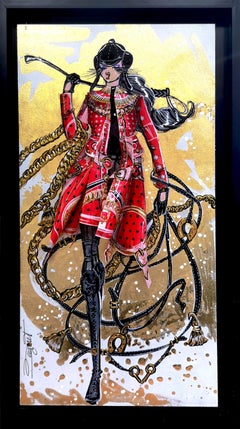 HERMES HOMMAGE - 3D Sculpture and painting on wood ( ♻️DESIGNER SHOPPING BAG )
