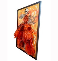 HERMES- HOMMAGE - 3D Sculptures on canvas
