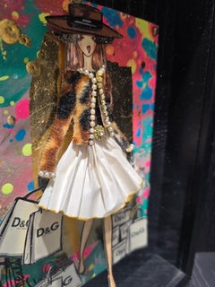 RACHEL BERGERET - XS Paper Doll #111, Dolce Gabbana Tribute