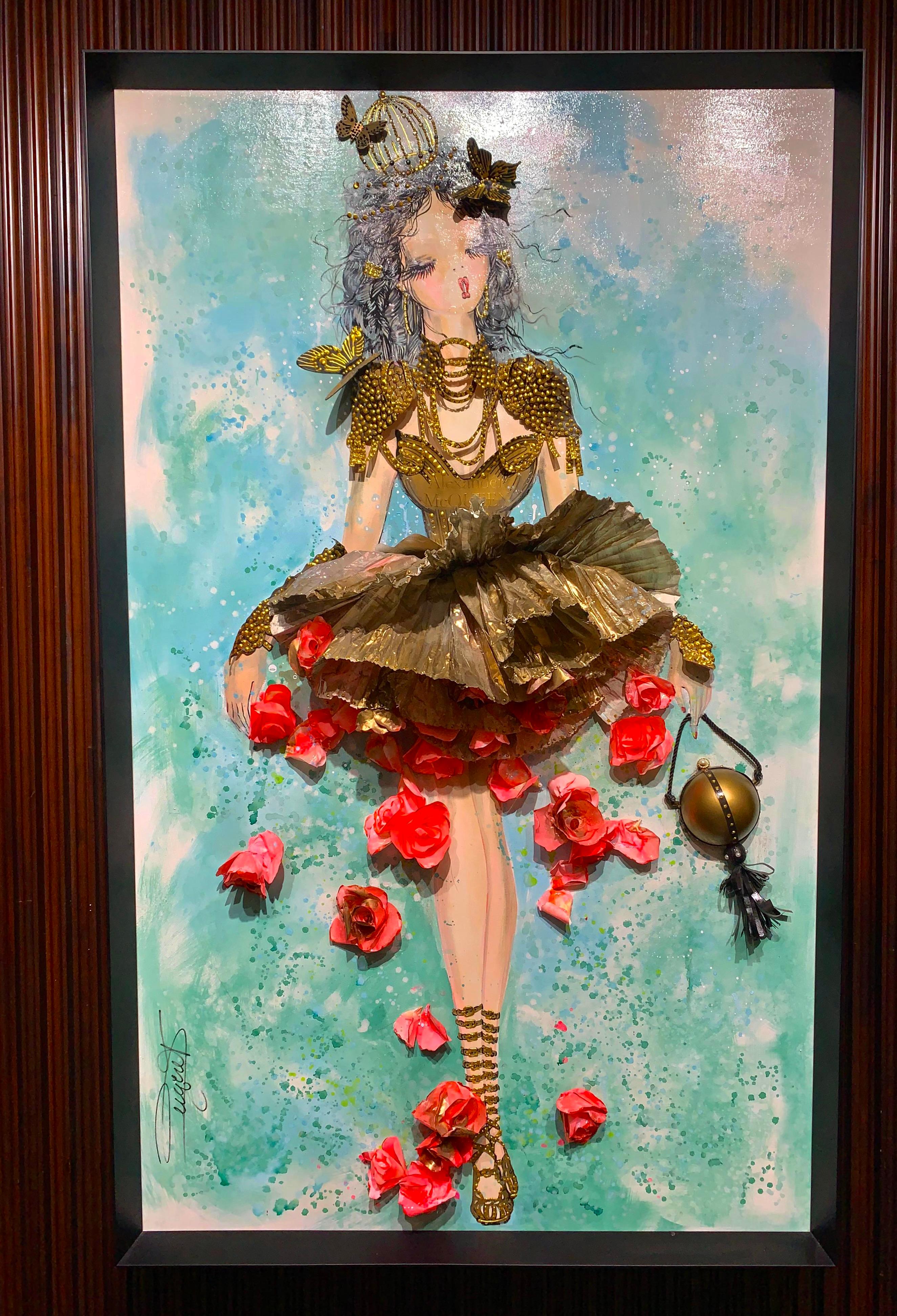 RACHEL BERGERET - Muñeca Grande, Homenaje a Alexander Mc Queen en venta 2