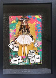 RACHEL BERGERET - XS Paper Doll #111, Dolce Gabbana Tribute