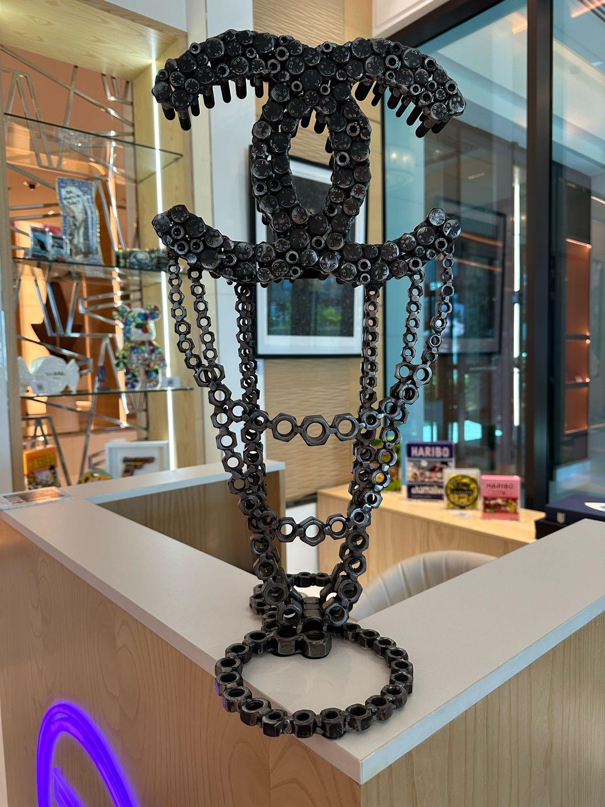 Figurative Sculpture de RACHEL BERGERET - RACHEL B & ICON- Estatua Ch