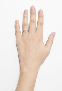 Rachel Boston 18 karat White Gold Salt and Pepper Grey Diamond Engagement Ring